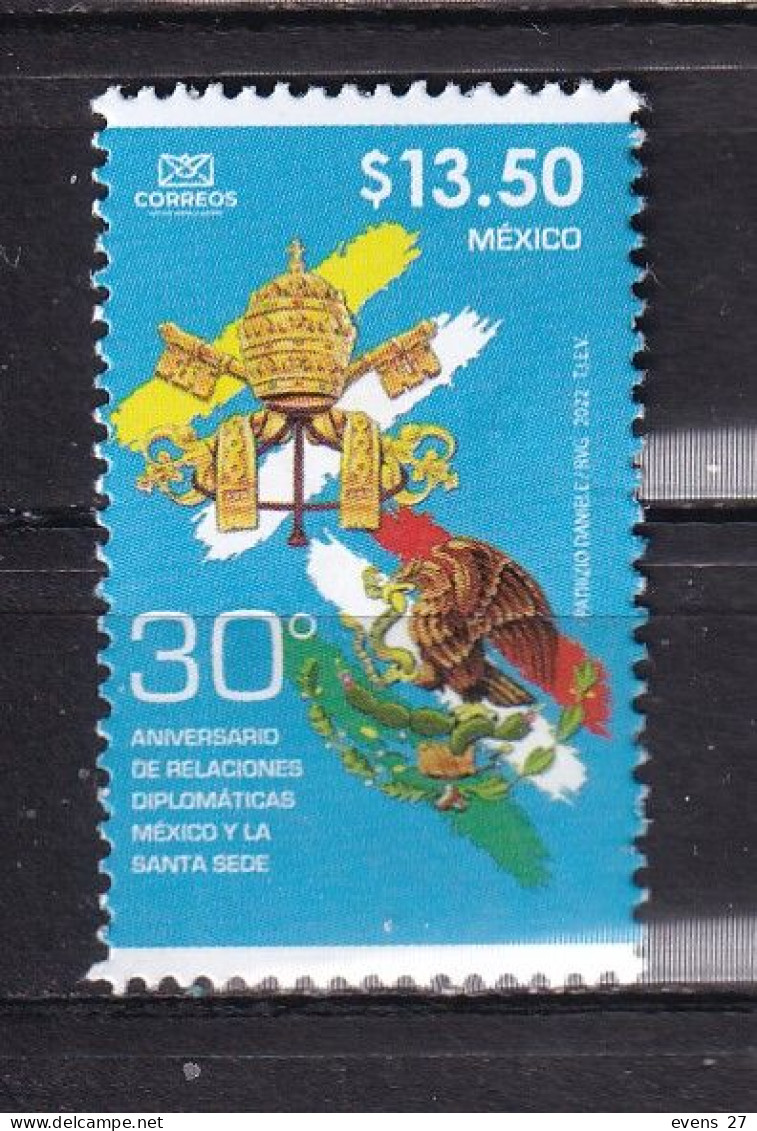 MEXICO-2022-SANTA SEDE-MNH. - Mexiko