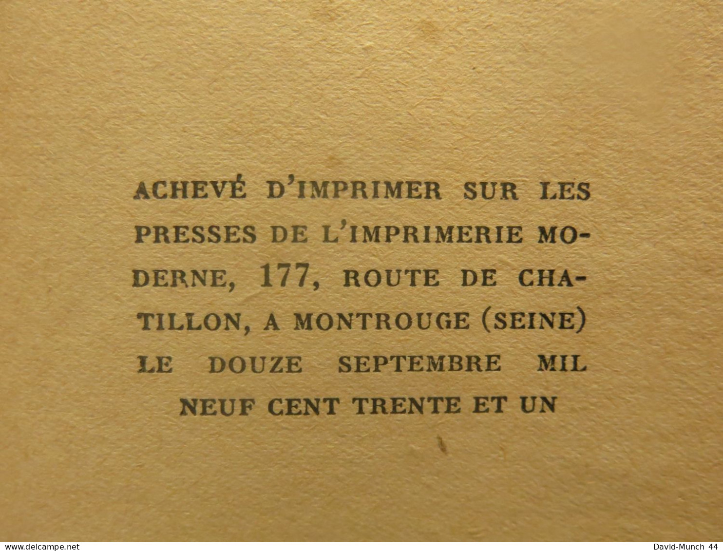 La Poule de Henri Duvernois. Editions Bernard Grasset, Paris 1931, 22è édition