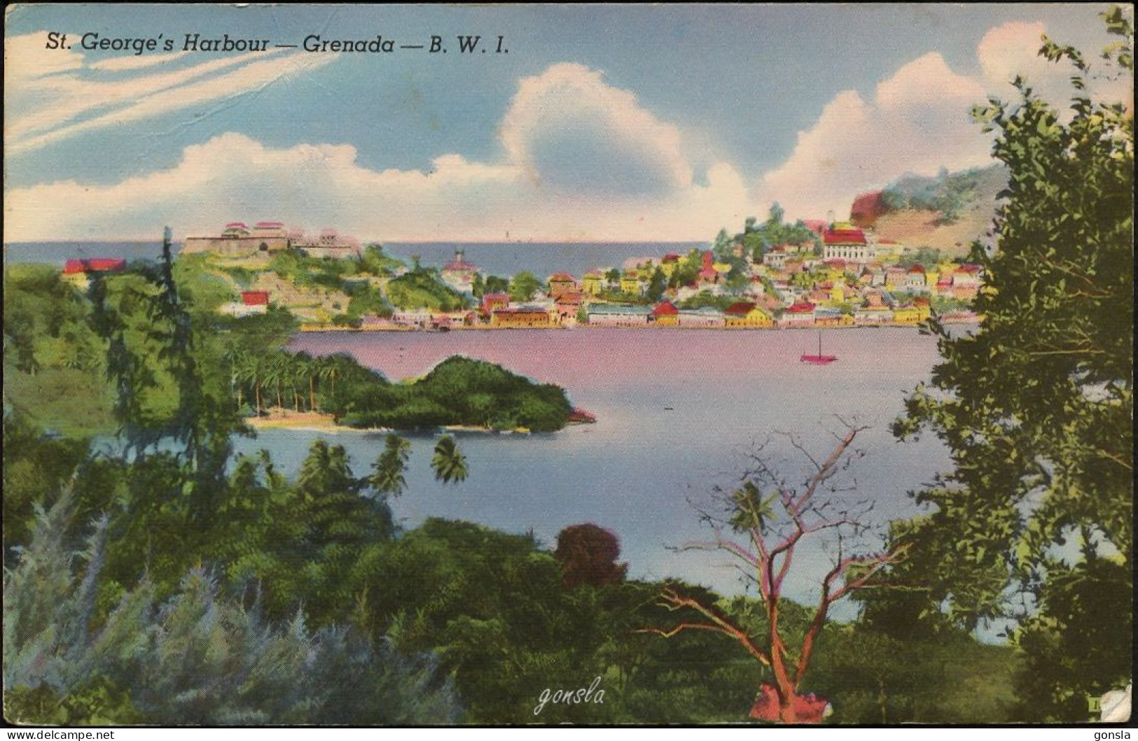 GRENADA 1949 "St.Georges’s Harbour" - Grenada