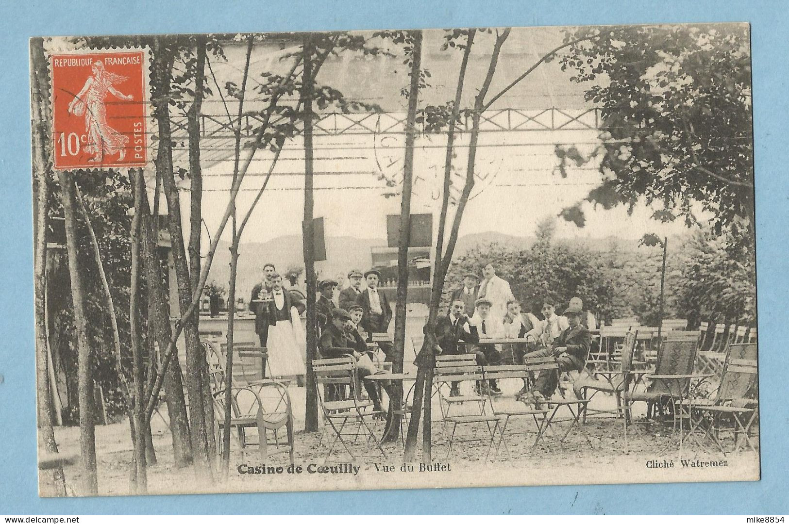 BA0101  CPA  Casino De COEUILLY (Seine) -  Vue Du Buffet  ++++++++++++ - Champigny Sur Marne