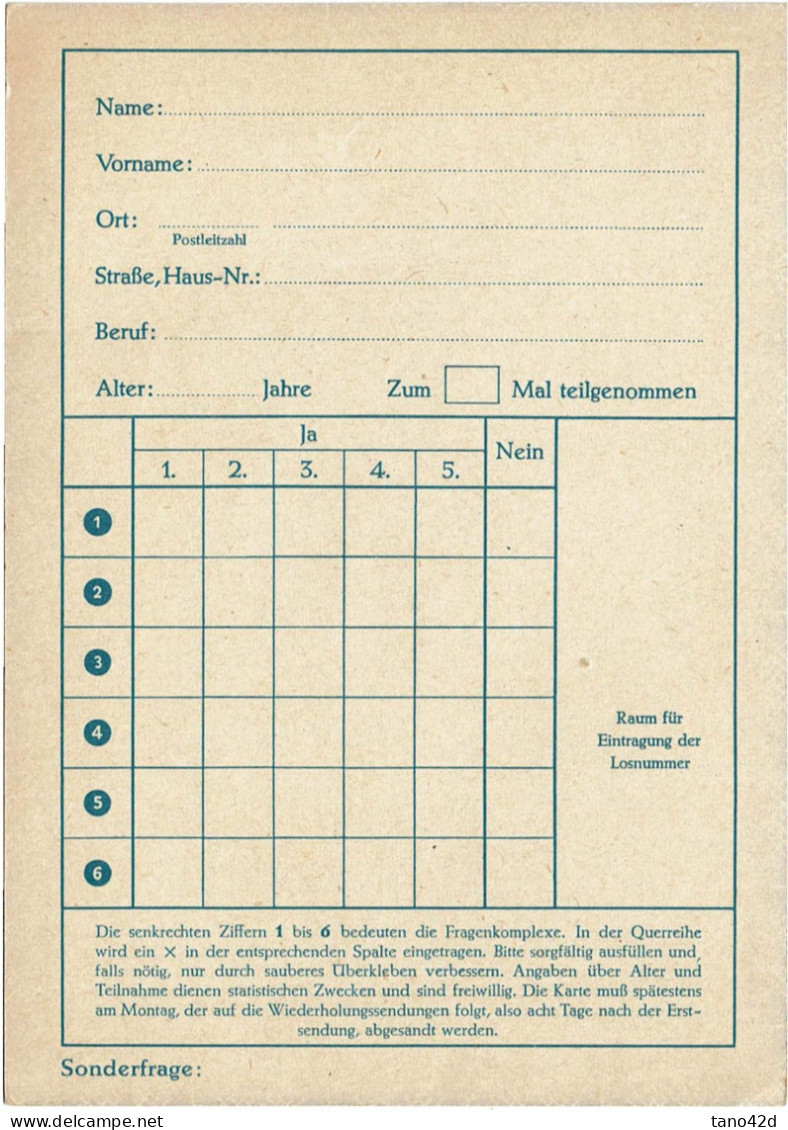 PP15 - ALLEMAGNE EP CP FUNKLOTTERIE E.V. NEUVE - Cartes Postales - Neuves