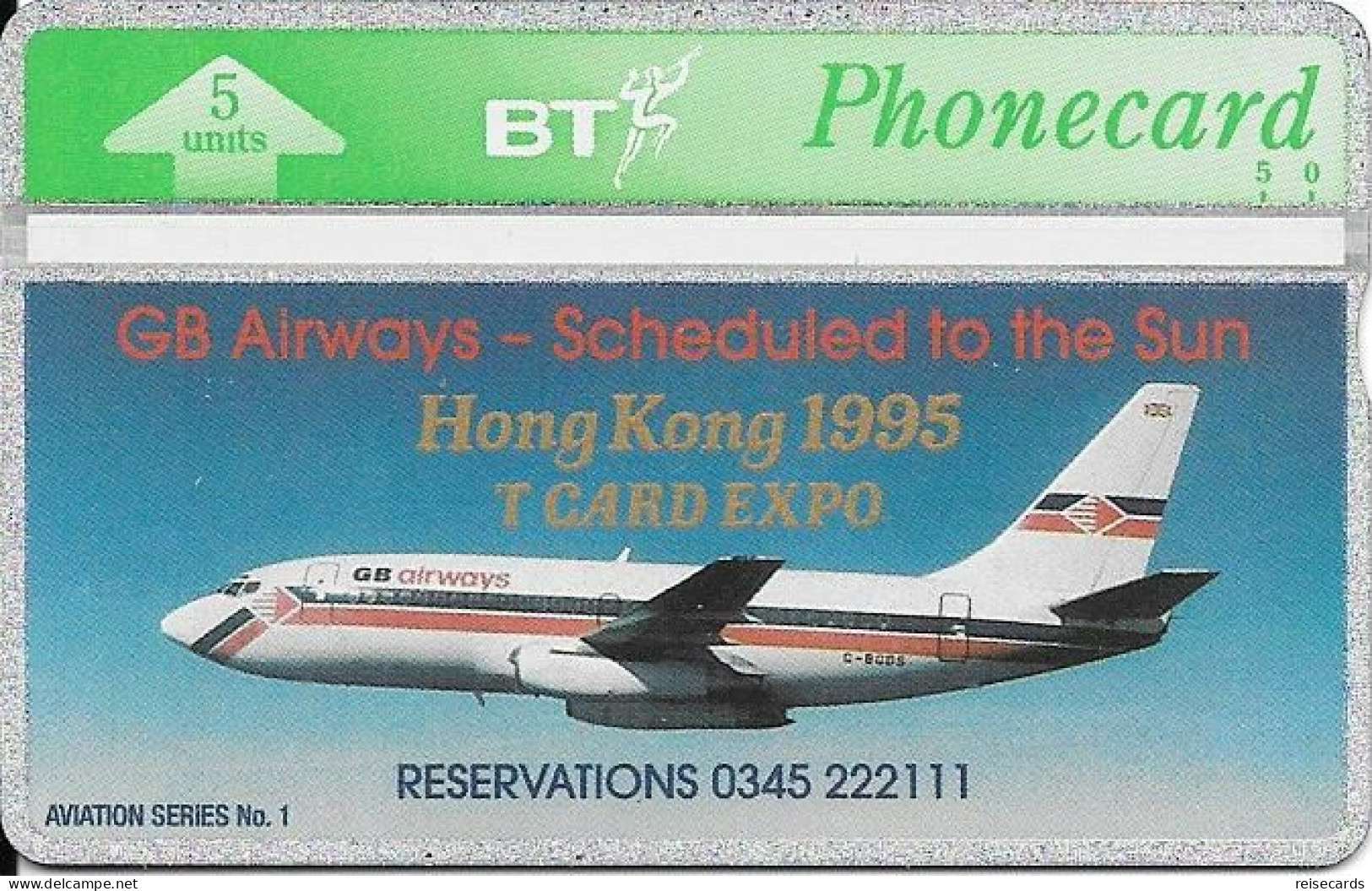 Great Britain: British Telecom - 408C TeleCard Expo Hong Kong - BT Emissioni Pubblicitarie
