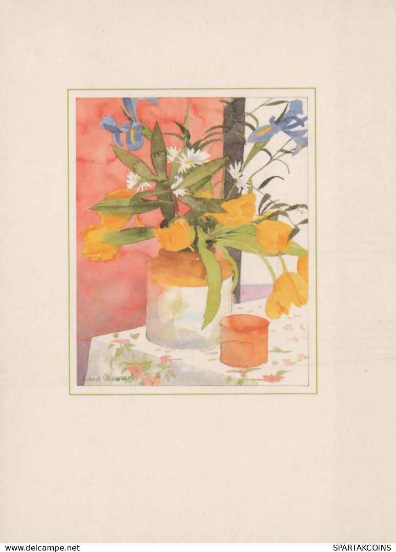 FIORI Vintage Cartolina CPSM #PAR630.A - Fleurs