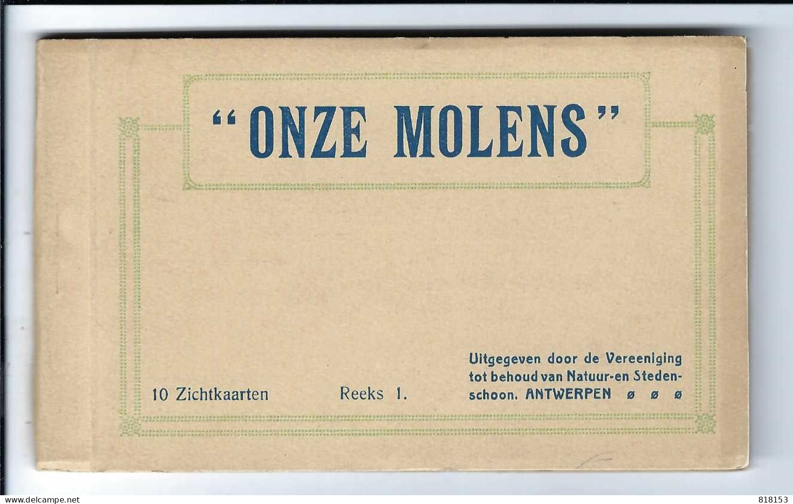 ONZE MOLENS   10  Zichtkaarten Met Molen V :Thielen,Vielsalm,Damme,Doel,Diepenbeek,Maeseyck,Bree,Hamont,Sottegem, - Mulini A Vento