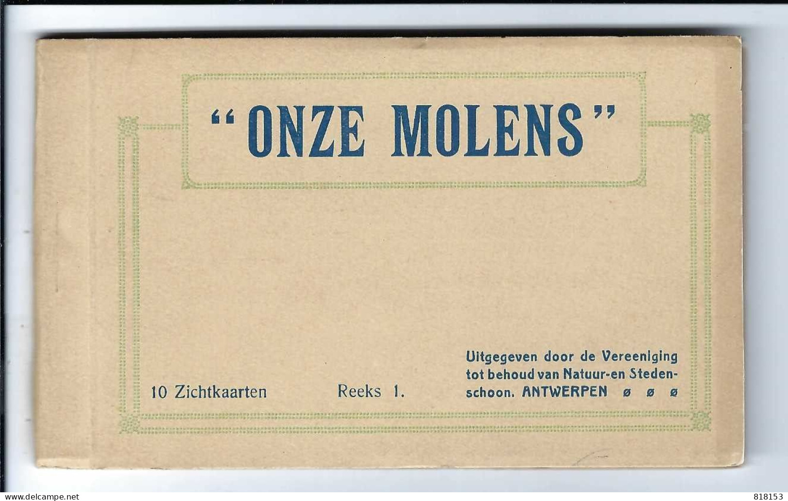 ONZE MOLENS   10  Zichtkaarten Met Molen V :Thielen,Vielsalm,Damme,Doel,Diepenbeek,Maeseyck,Bree,Hamont,Sottegem, - Moulins à Vent