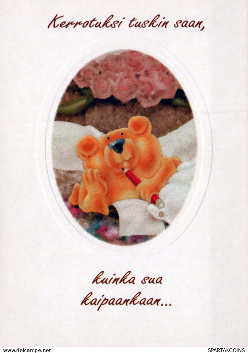 GEBÄREN Tier Vintage Ansichtskarte Postkarte CPSM #PBS359.A - Ours