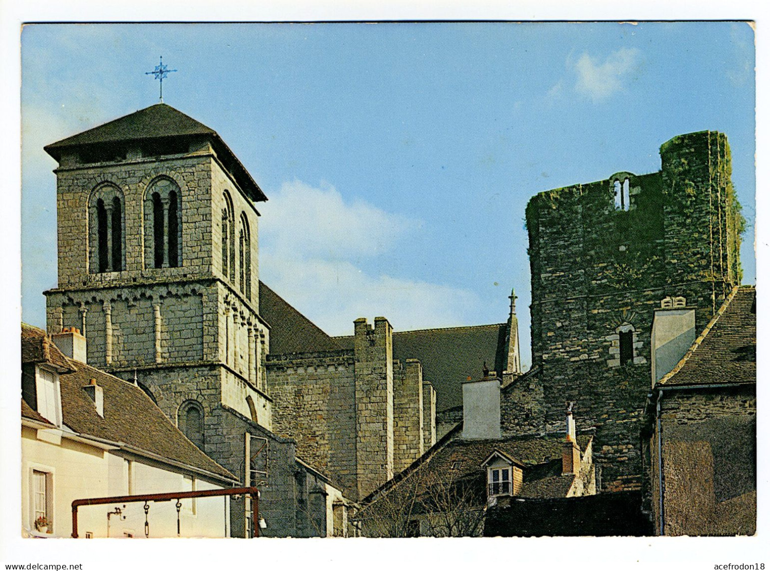 Saint-Yrieix-la-Perche - La Collégiale Du Moutier Et La Tour Du Plo - Saint Yrieix La Perche