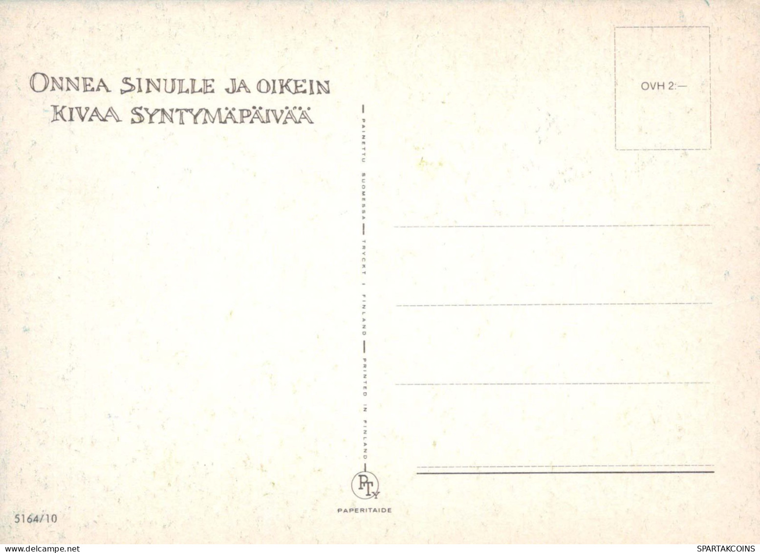 BUON COMPLEANNO 3 Años RAGAZZO BAMBINO Vintage Postal CPSM #PBT903.A - Anniversaire