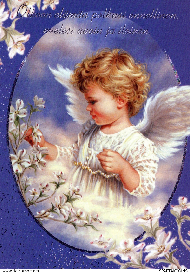 ANGEL CHRISTMAS Holidays Vintage Postcard CPSM #PAJ168.GB - Anges