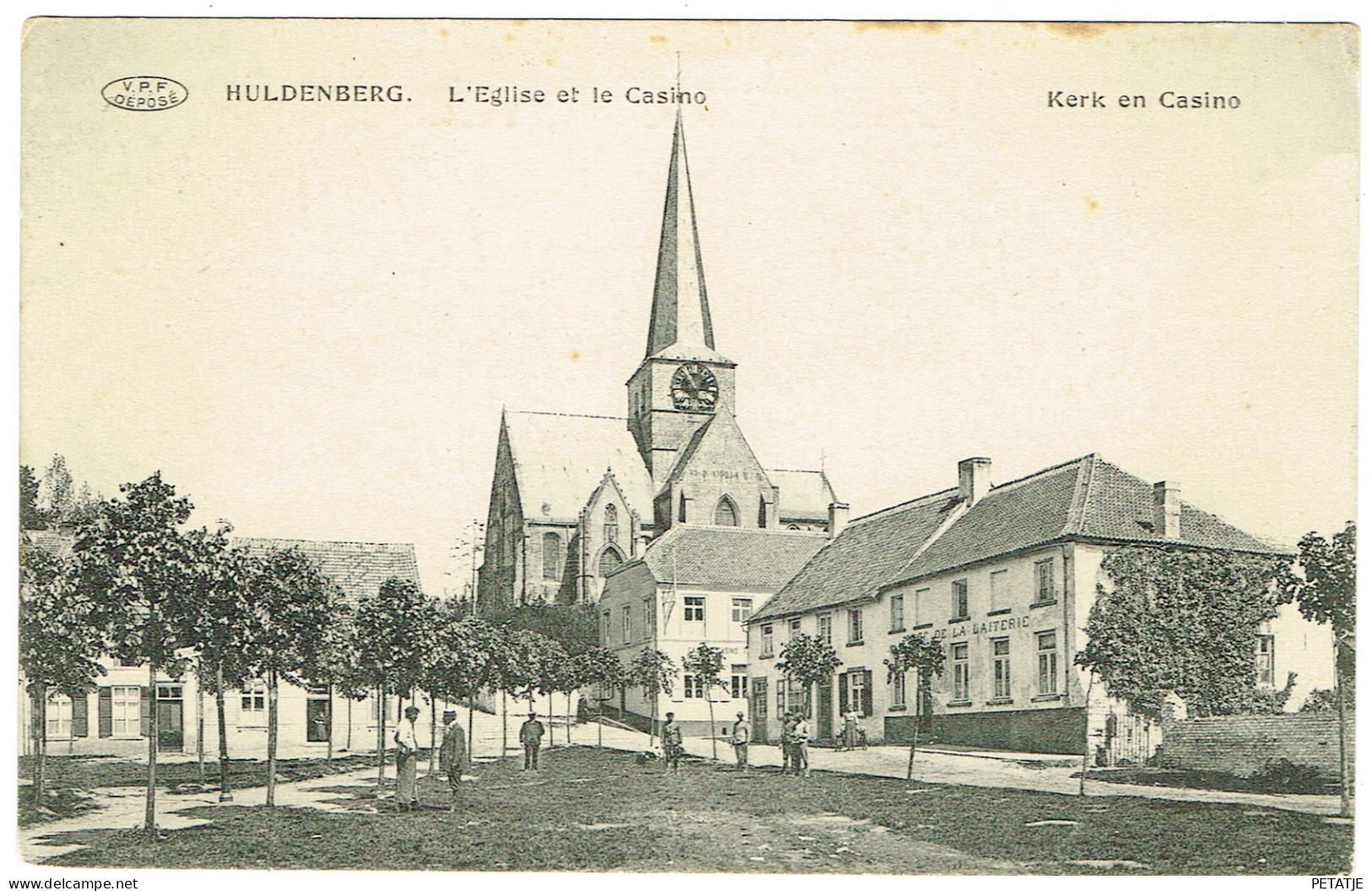 Huldenberg , Kerk En Casino - Huldenberg