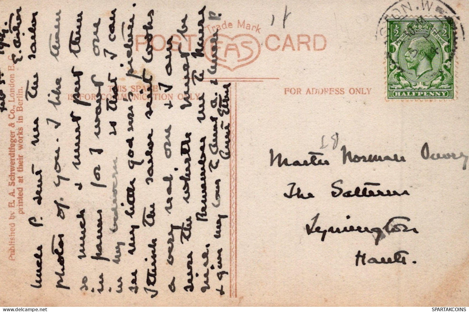 BURRO Animales Vintage Antiguo CPA Tarjeta Postal #PAA360.A - Burros