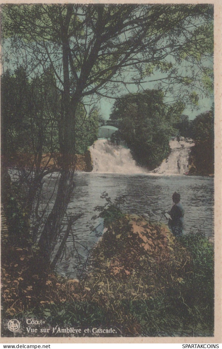 BELGIUM COO WATERFALL Province Of Liège Postcard CPA #PAD044.GB - Stavelot