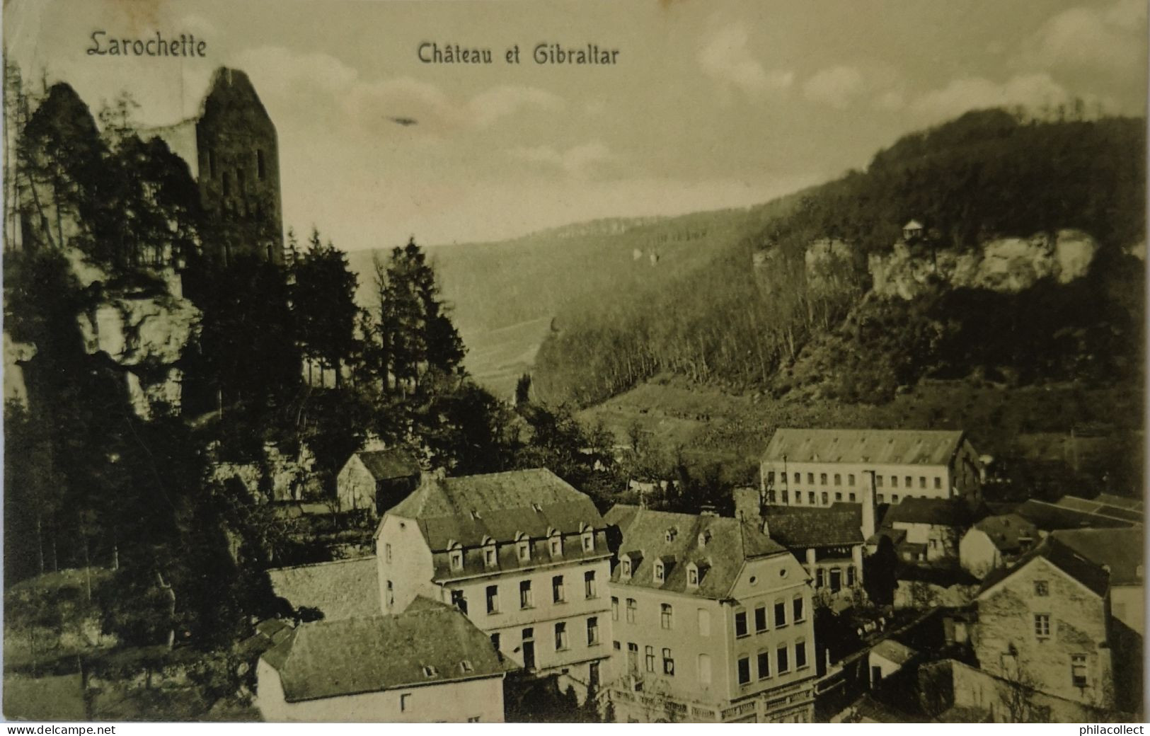 Larochette  (Luxembourg) Chateau Et Gibraltar 1907 - Fels
