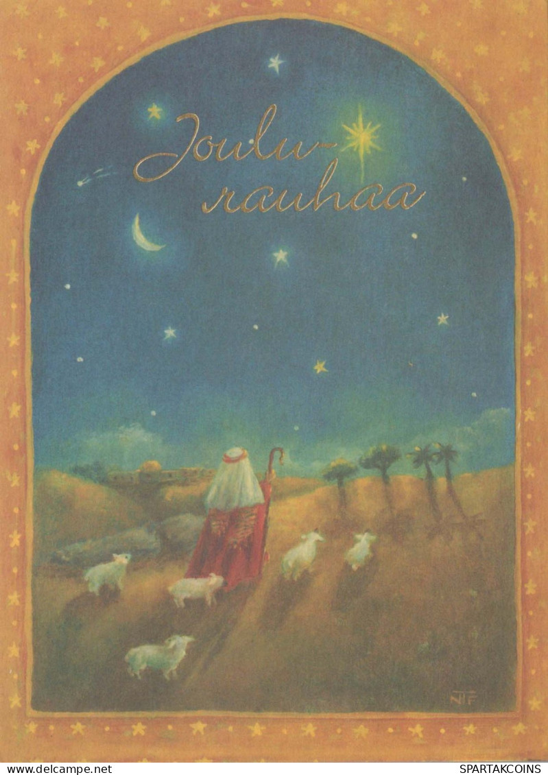 SAINTS Baby JESUS Christianity Religion Vintage Postcard CPSM #PBP892.GB - Autres & Non Classés