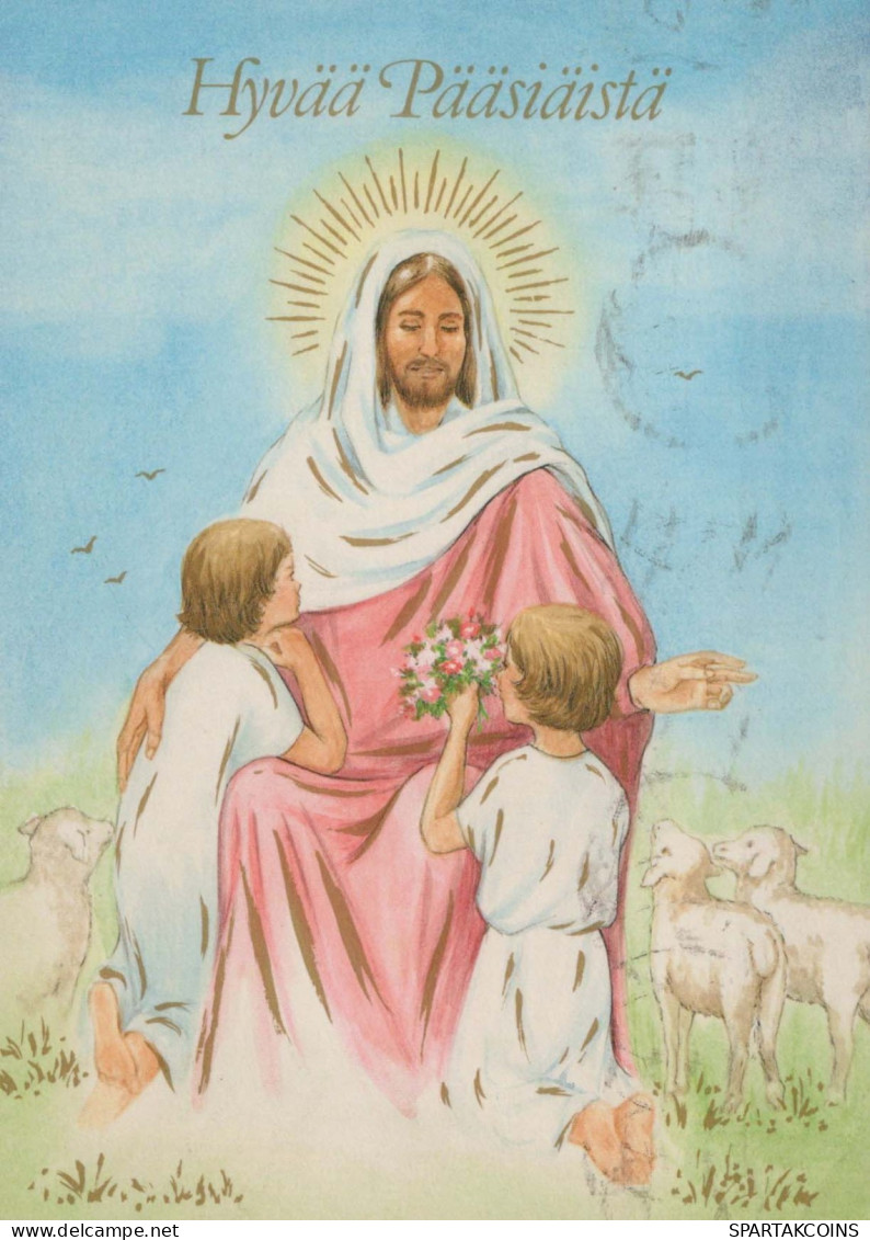 JESUS CHRIST Christianity Religion Vintage Postcard CPSM #PBP766.GB - Jésus