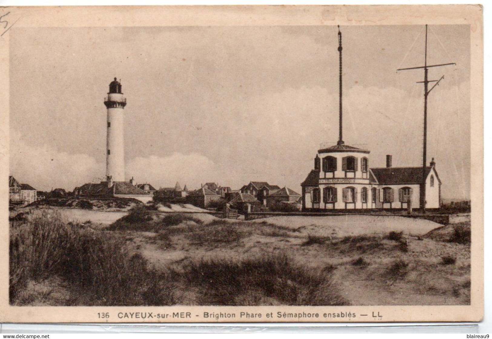 136 Brighton Phare Et Semaphore Ensables - Cayeux Sur Mer