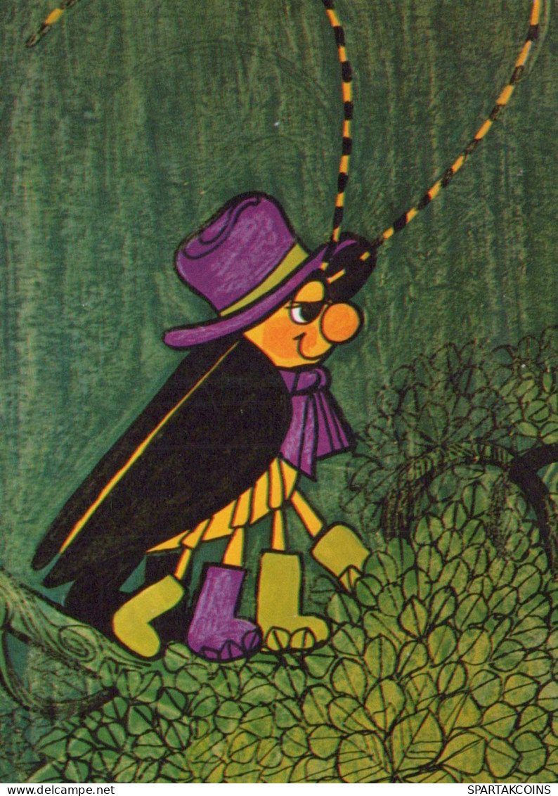 INSECTOS Animales Vintage Tarjeta Postal CPSM #PBS498.ES - Insectos