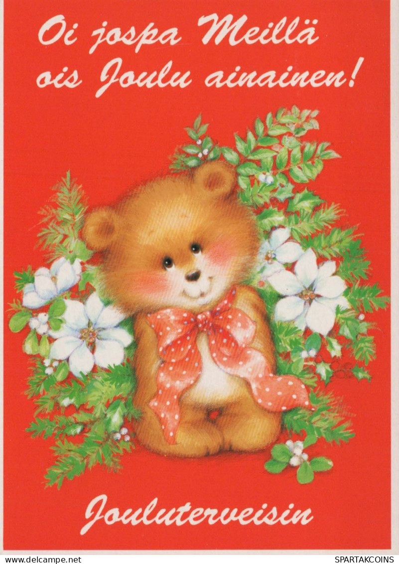 OSO Animales Vintage Tarjeta Postal CPSM #PBS125.ES - Ours