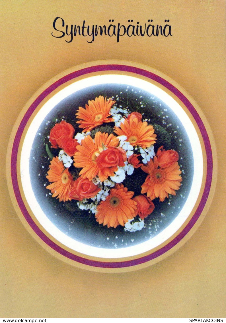 FLOWERS Vintage Ansichtskarte Postkarte CPSM #PAR163.DE - Blumen