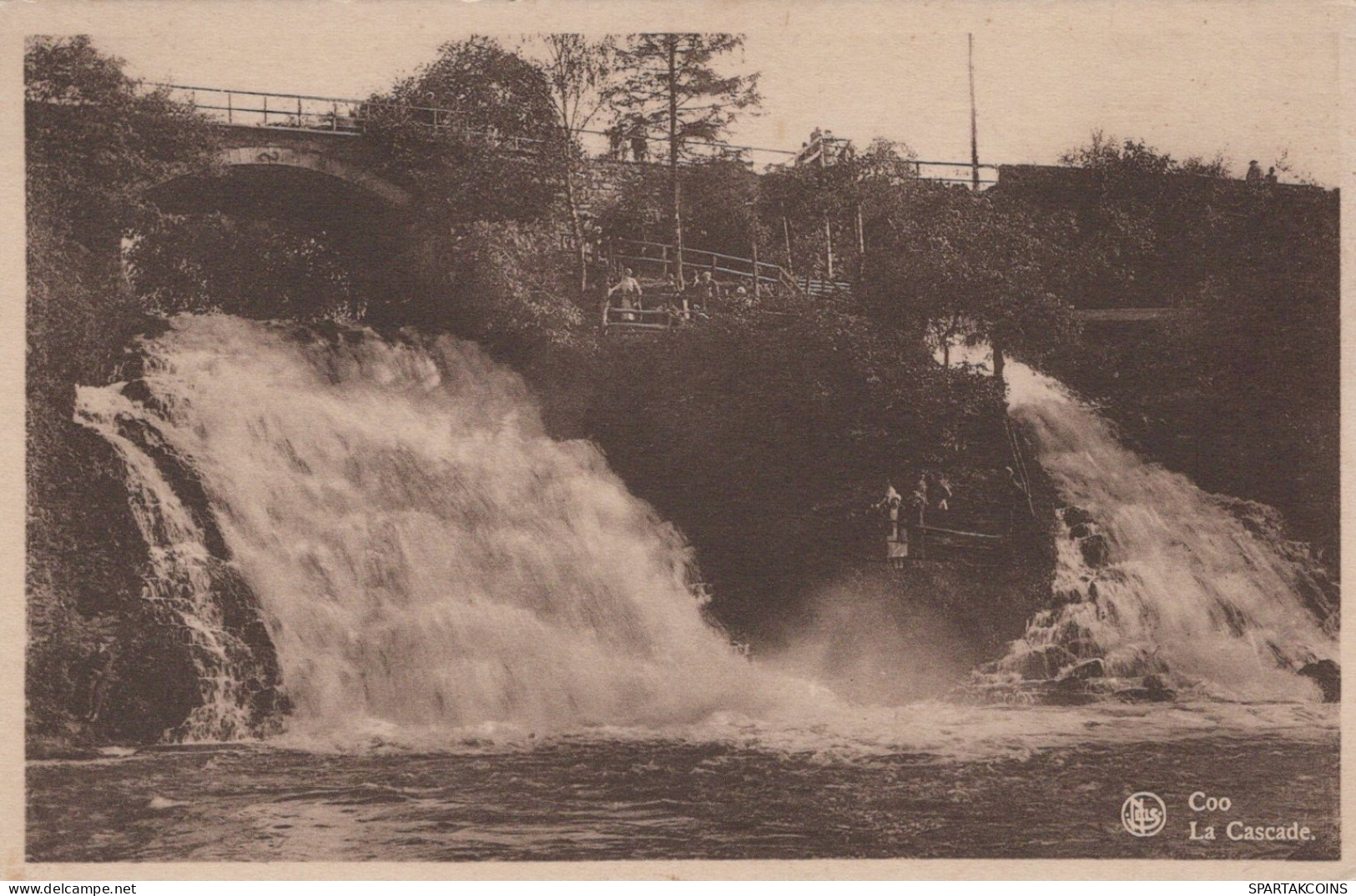 BELGIQUE CASCADE DE COO Province De Liège Carte Postale CPA Unposted #PAD115.FR - Stavelot