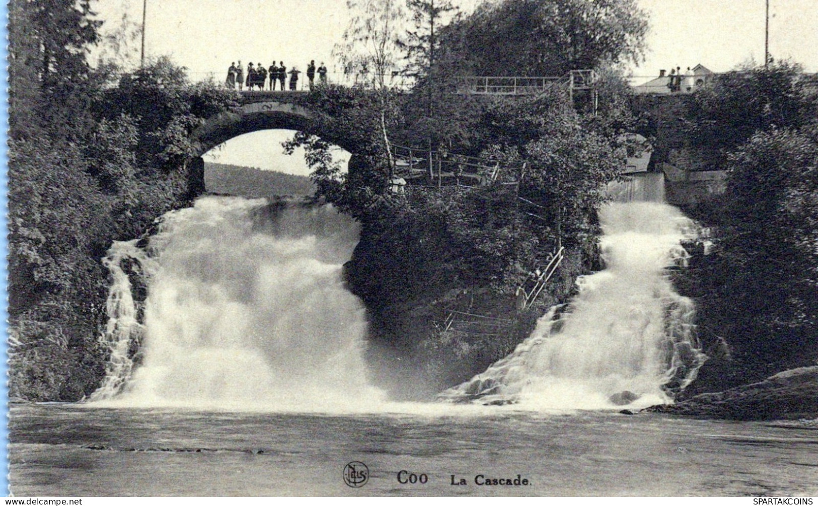 BELGIQUE CASCADE DE COO Province De Liège Carte Postale CPA Unposted #PAD046.FR - Stavelot