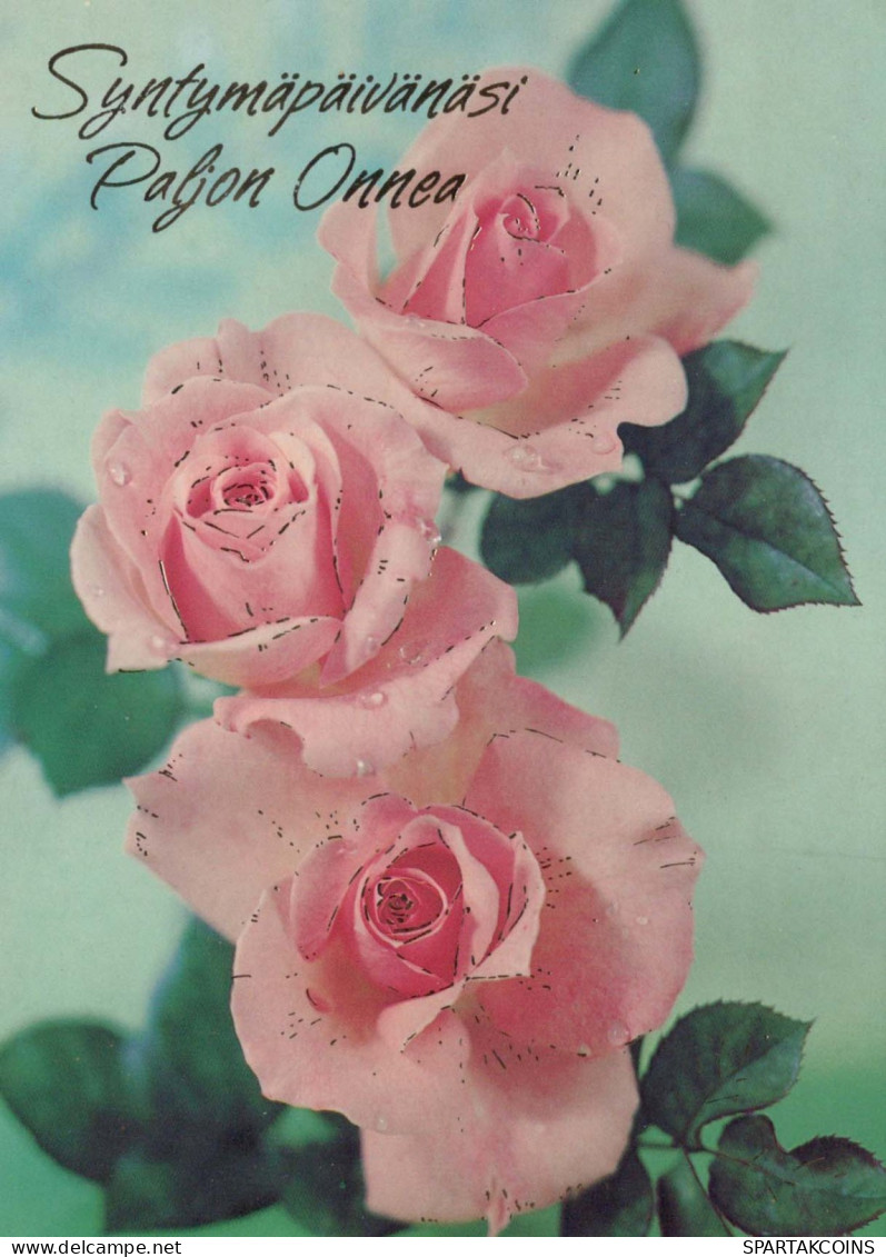 FIORI Vintage Cartolina CPSM #PAR885.IT - Blumen