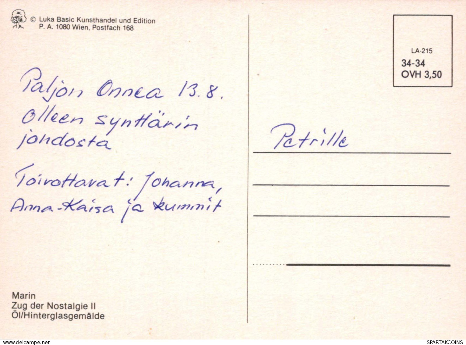 FIORI Vintage Cartolina CPSM #PAR645.IT - Blumen