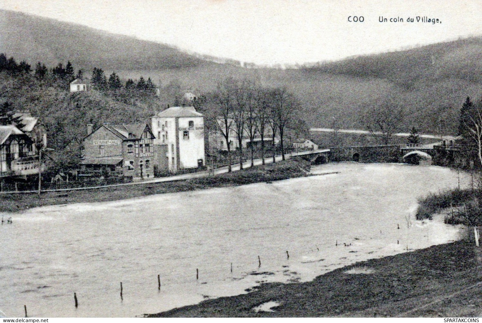 BELGIEN COO WASSERFALL Provinz Lüttich (Liège) Postkarte CPA Unposted #PAD049.DE - Stavelot