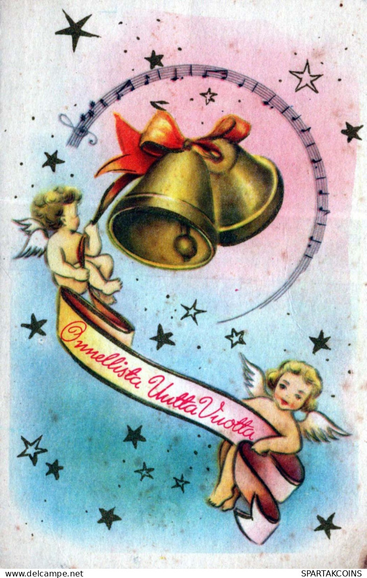 ENGEL Weihnachten Vintage Ansichtskarte Postkarte CPSMPF #PKD755.DE - Engel