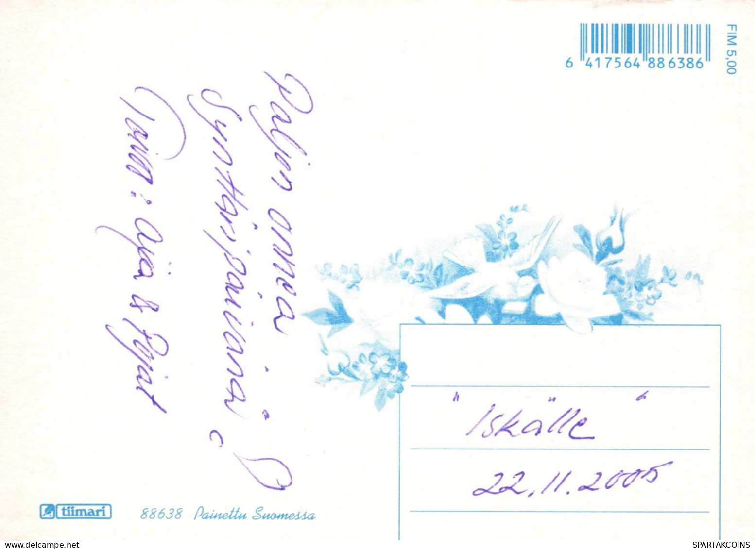 FLOWERS Vintage Ansichtskarte Postkarte CPSM #PBZ836.DE - Fleurs