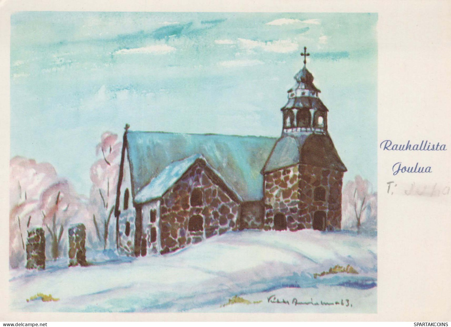KIRCHE Christentum Religion Vintage Ansichtskarte Postkarte CPSM #PBQ093.DE - Churches & Convents