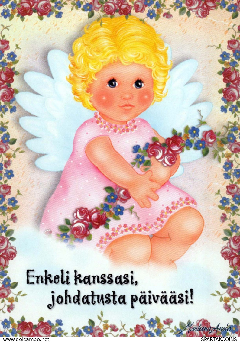 ENGEL Weihnachten Vintage Ansichtskarte Postkarte CPSM #PBP323.DE - Anges