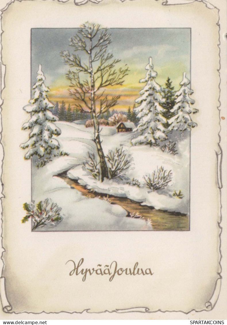 Neujahr Weihnachten Vintage Ansichtskarte Postkarte CPSM #PBN267.DE - New Year