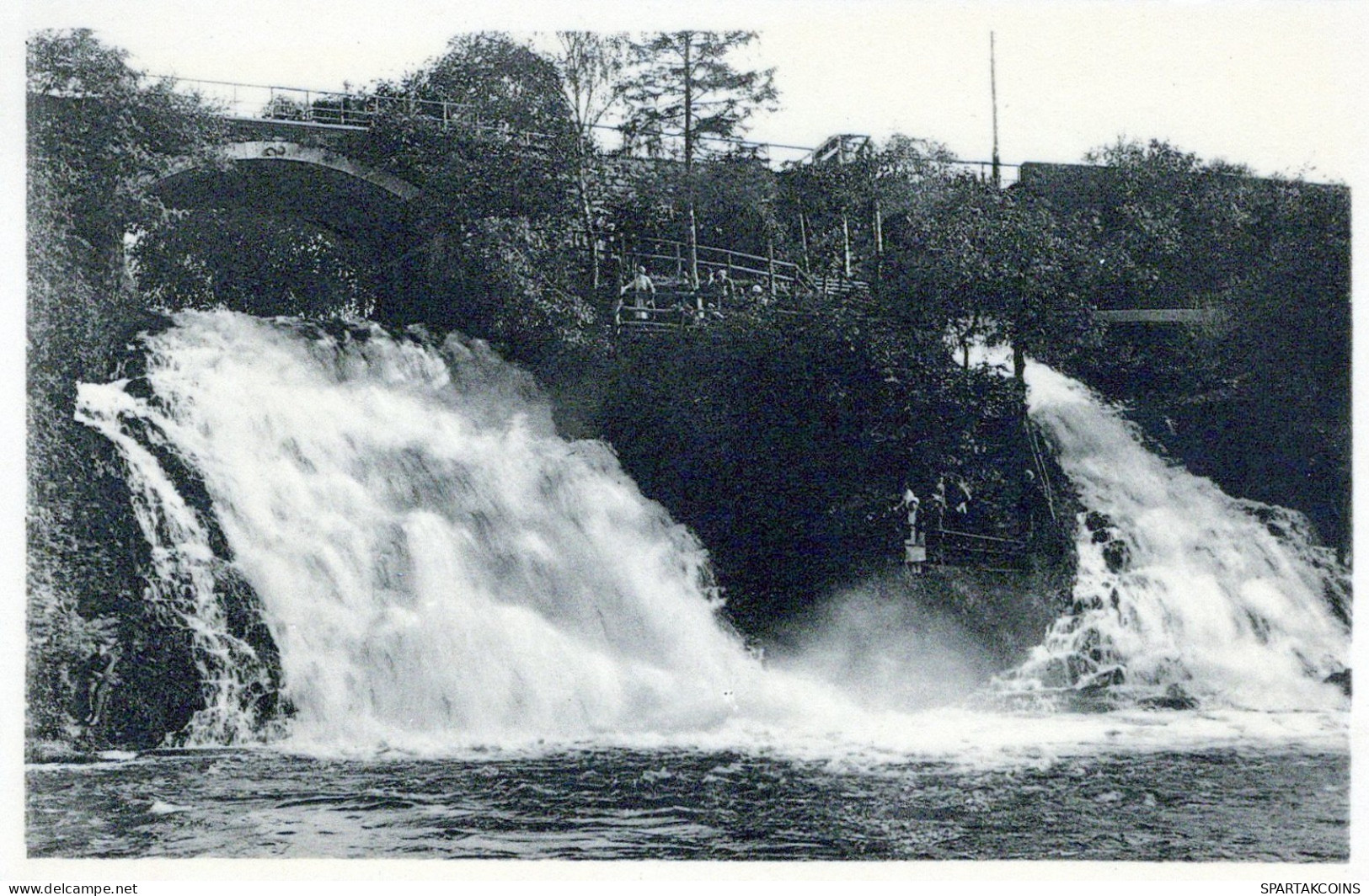 BELGIO COO WATERFALL Provincia Di Liegi Cartolina CPA Unposted #PAD117.IT - Stavelot