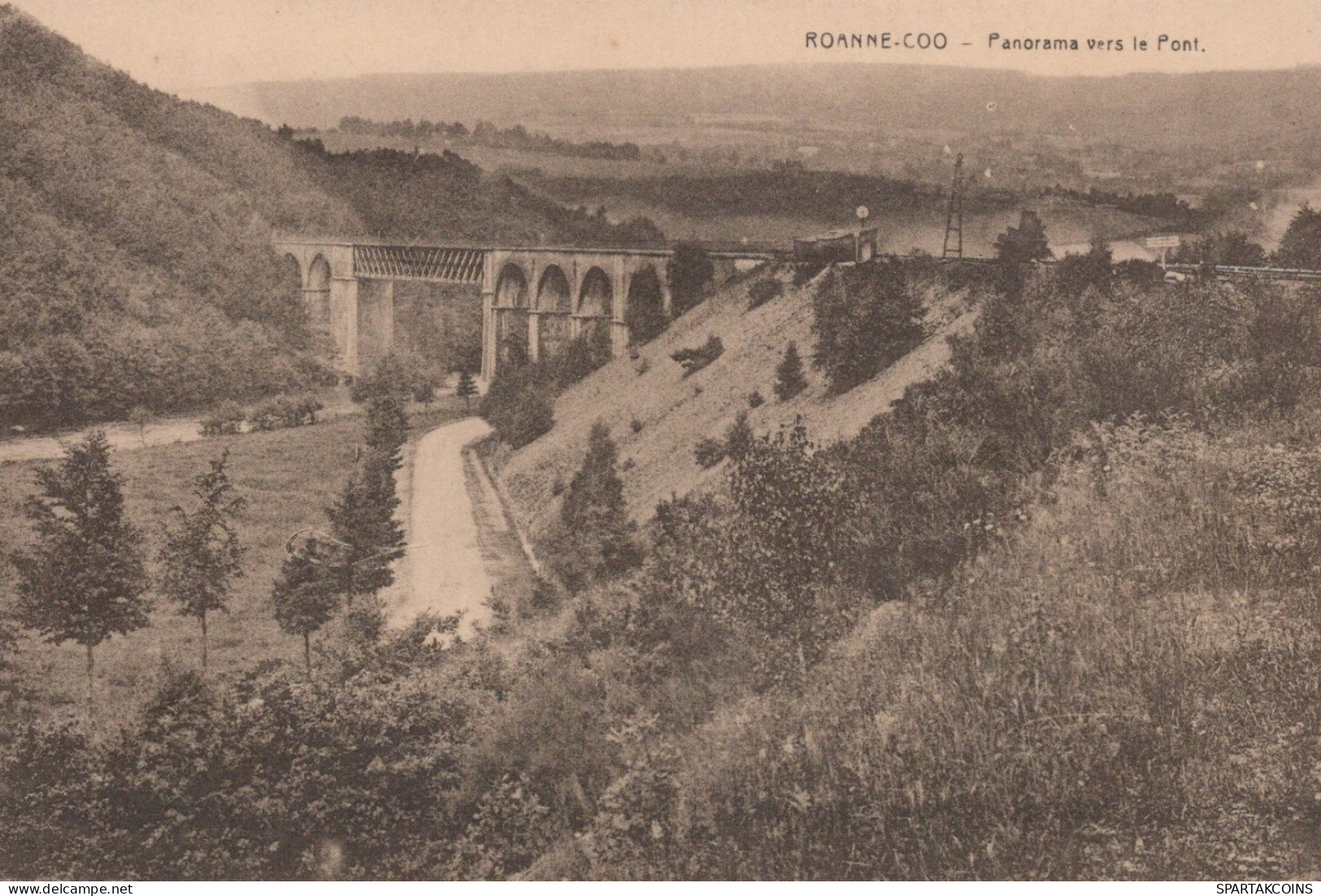 BELGIO COO WATERFALL Provincia Di Liegi Cartolina CPA Unposted #PAD050.IT - Stavelot