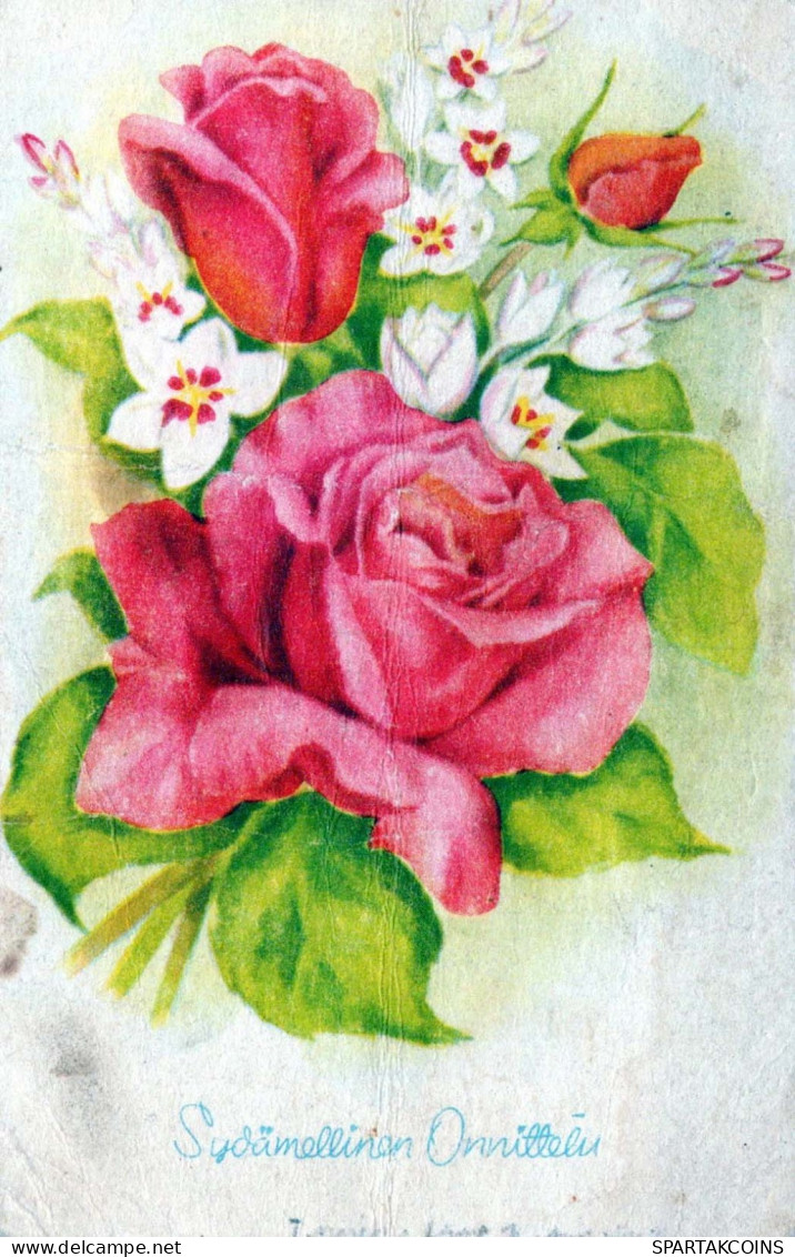 FIORI Vintage Cartolina CPA #PKE648.IT - Fleurs