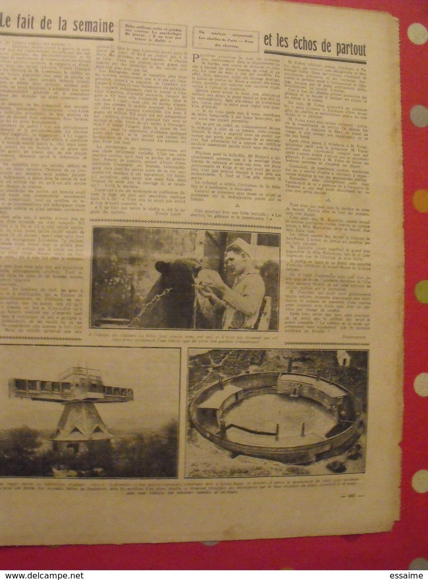 5 N° "le Petit Journal Illustré" Septembre-octobre 1930. Course Vélo Grand Bi Gouraud Zeppelin Dirigeable Duel - 1900 - 1949