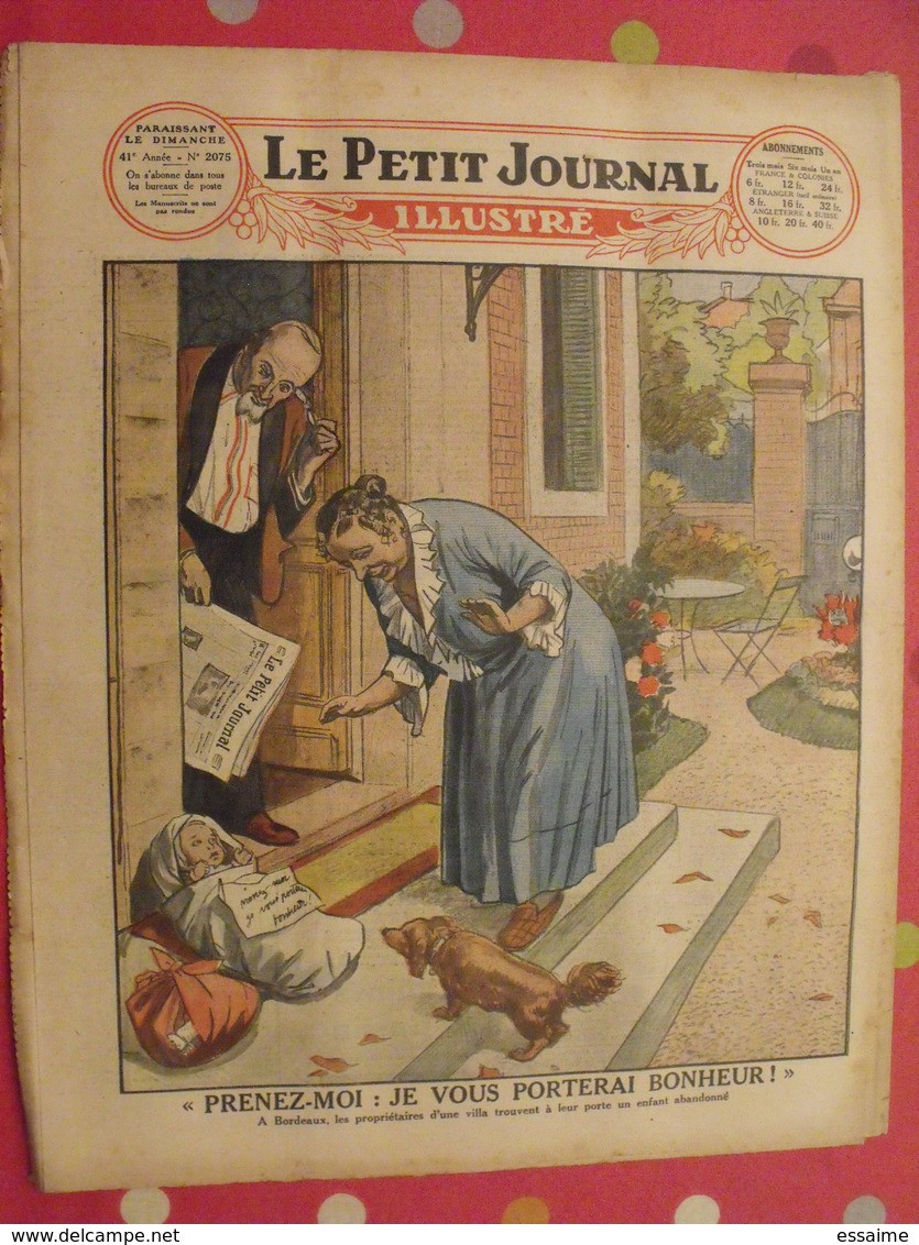 5 n° "le petit journal illustré" septembre-octobre 1930. course vélo grand bi gouraud zeppelin dirigeable duel