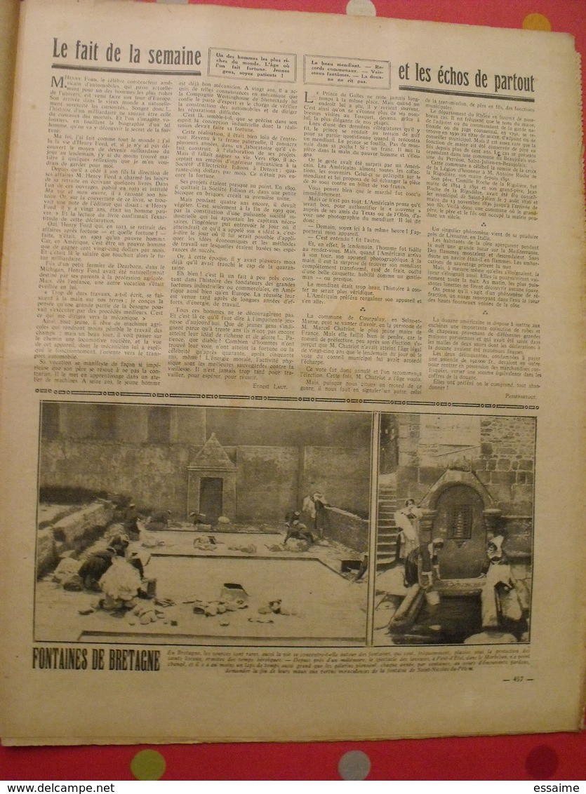 5 n° "le petit journal illustré" septembre-octobre 1930. course vélo grand bi gouraud zeppelin dirigeable duel