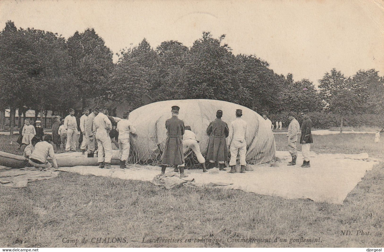CHALONS-51- AEROSTIERS - Camp De Châlons - Mourmelon