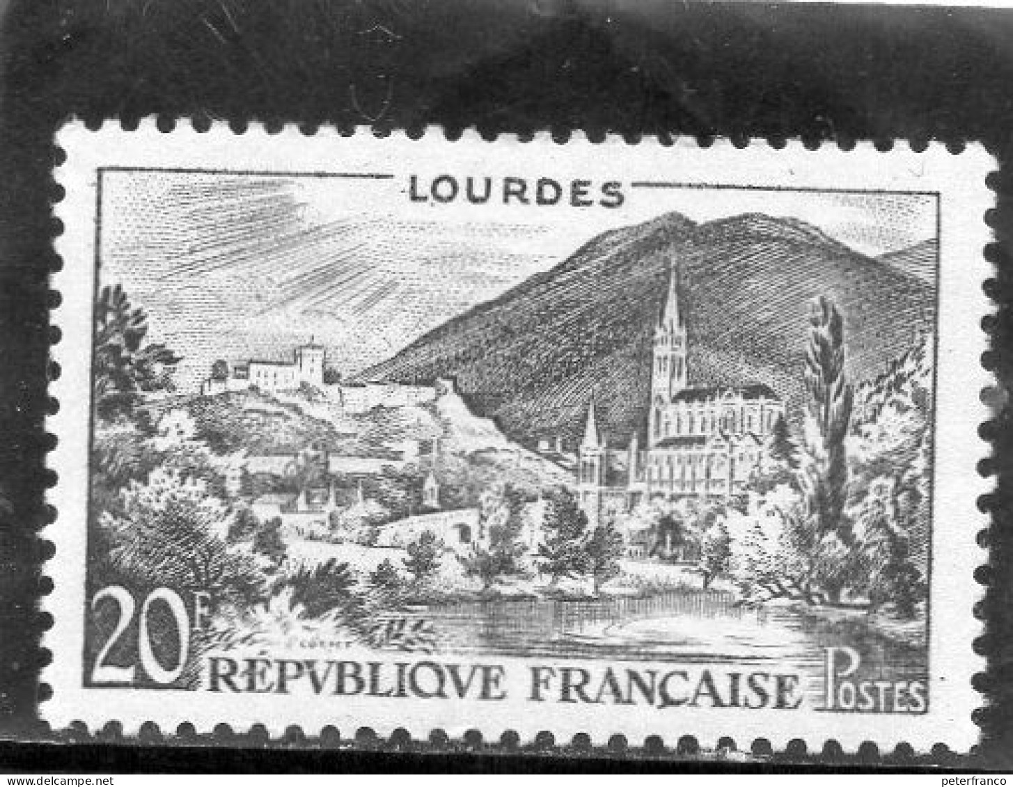 B - 1958 Francia - Lourdes - Neufs