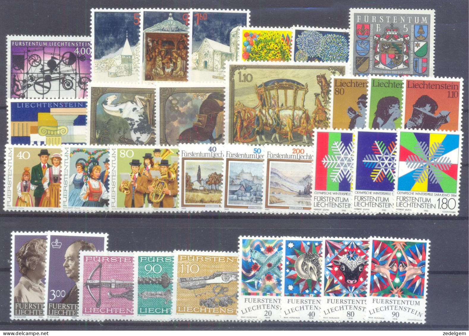 LIECHTENSTEIN     (K144) X - Collections (sans Albums)