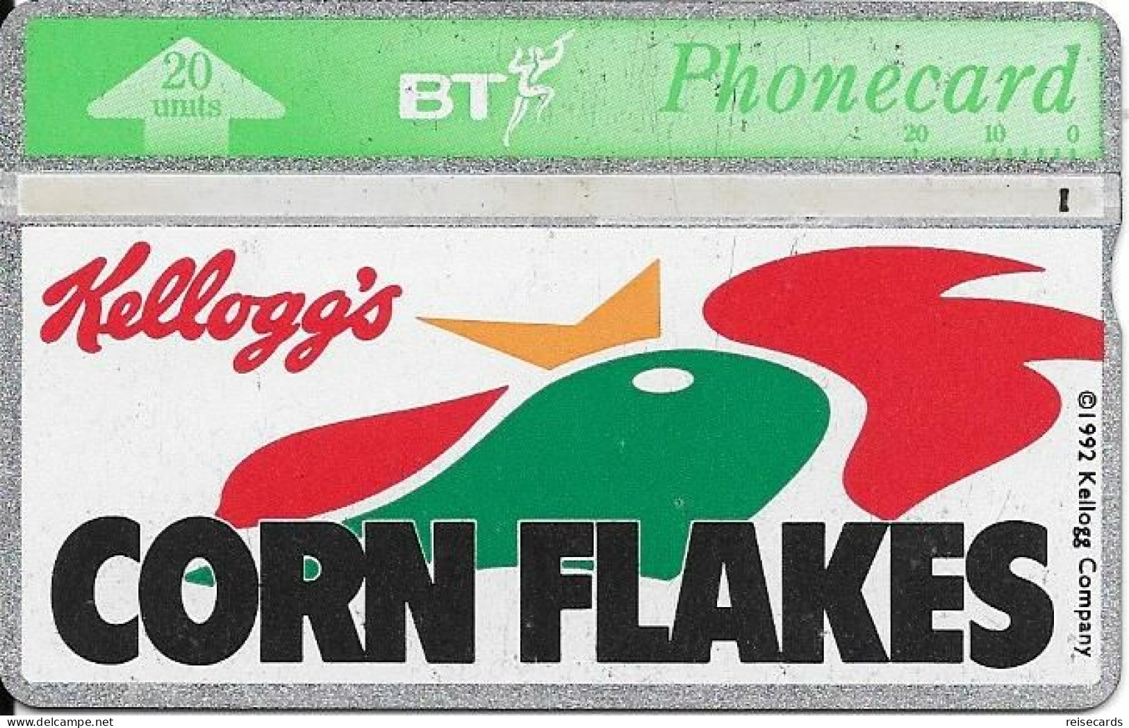 Great Britain: British Telecom - 302H Kellogg's Corn Flakes - BT Advertising Issues