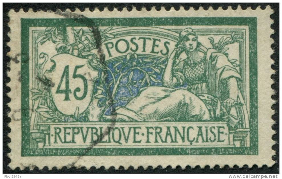 Pays : 189,03 (France : 3e République)  Yvert Et Tellier N° :  143 (o) - 1900-27 Merson