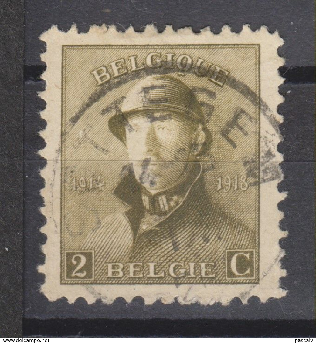 COB 166 Oblitération Centrale SOTTEGEM - 1919-1920 Albert Met Helm