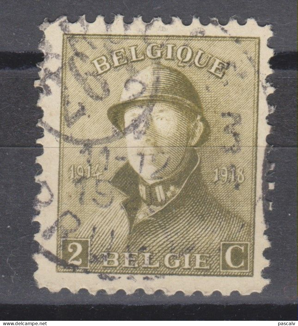 COB 166 Oblitération Centrale BRUGGE 3 + Cachet Facteur 26 - 1919-1920 Roi Casqué