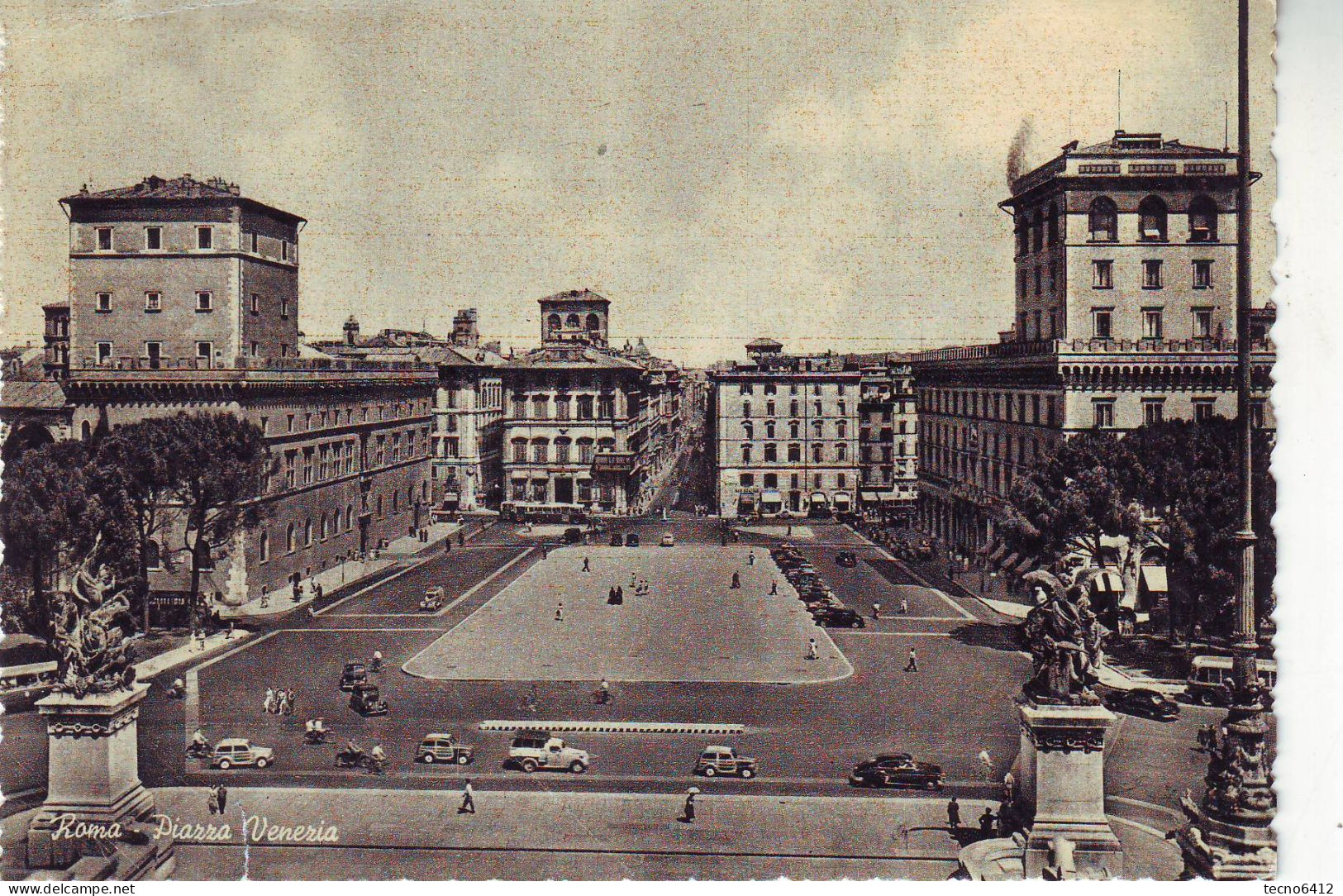 Roma - Piazza Venezia - Viaggiata - Plaatsen & Squares