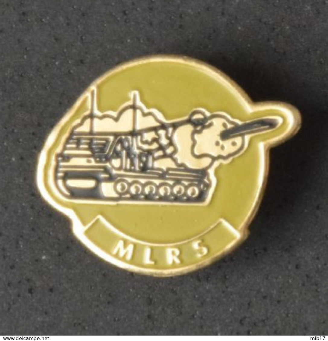 Pin's Aérospatiale Lanceur Missile MLRS - Multiple Launch Rocket System - AEROSPATIALE ID PREMIER - Espace