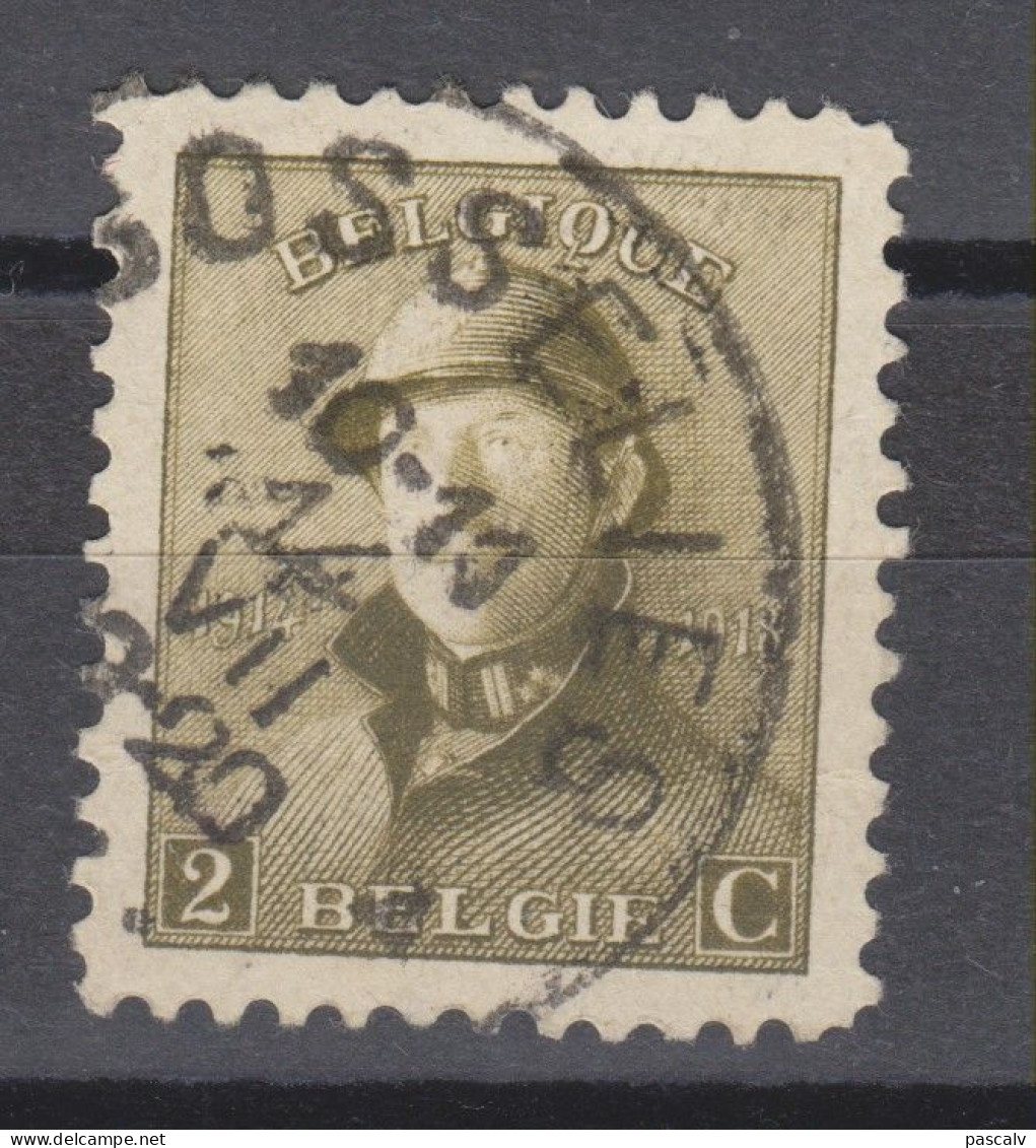 COB 166 Oblitération Centrale GOSSELIES - 1919-1920 Roi Casqué