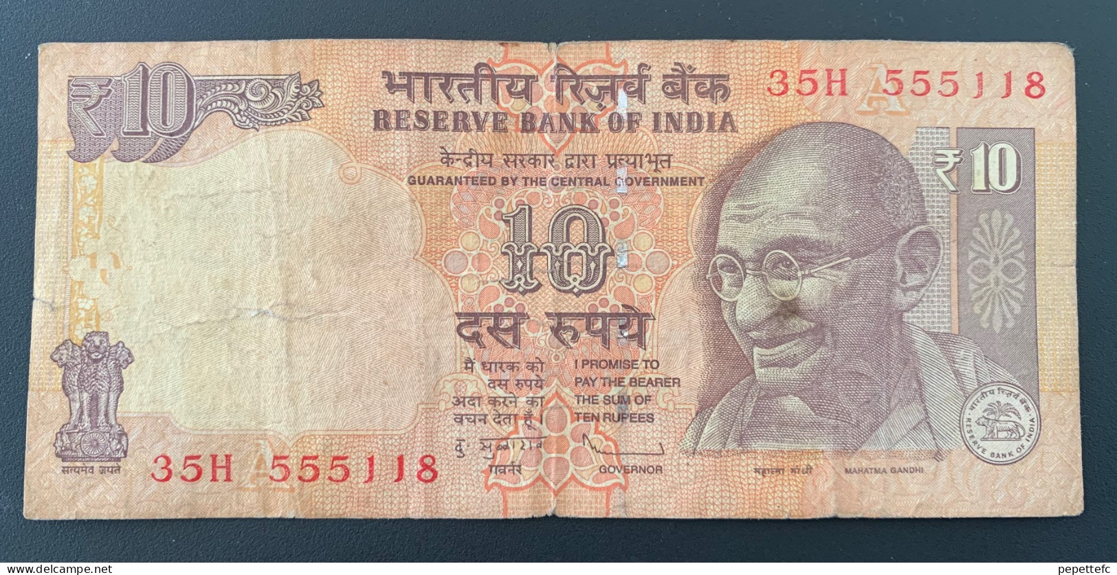 Billet 10 Roupies - Inde - Indien